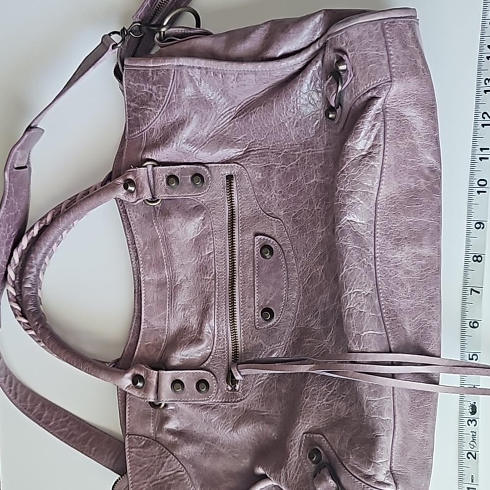 Balenciaga city bag vintage lavender